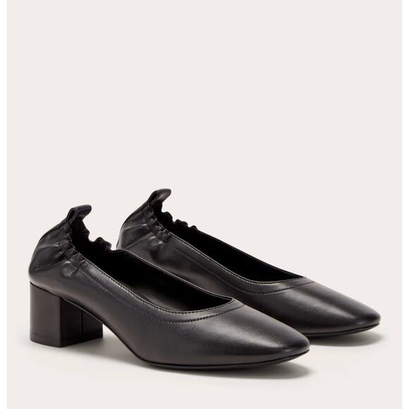 NEW Everlane The Day Heel In Black Size 11 - Picture 1 of 11